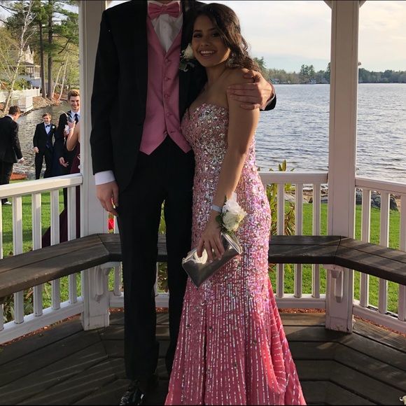 bedazzled formal wear